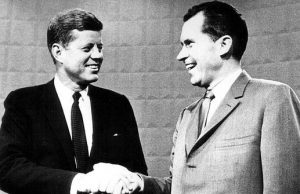 John F. Kennedy and Richard M. Nixon