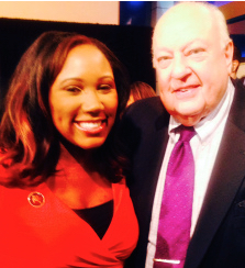 Tisha Lewis and Roger Ailes